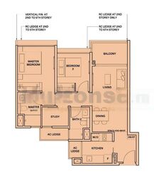 The Watergardens At Canberra (D27), Apartment #484245881